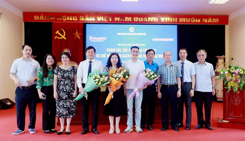 Đối thoại, giao lưu trực tuyến “chăm sóc sức khỏe sau Covid - 19 và chế độ, chính sách mới cho người lao động